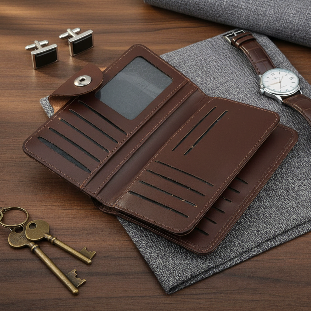 Long  Leather Wallet
