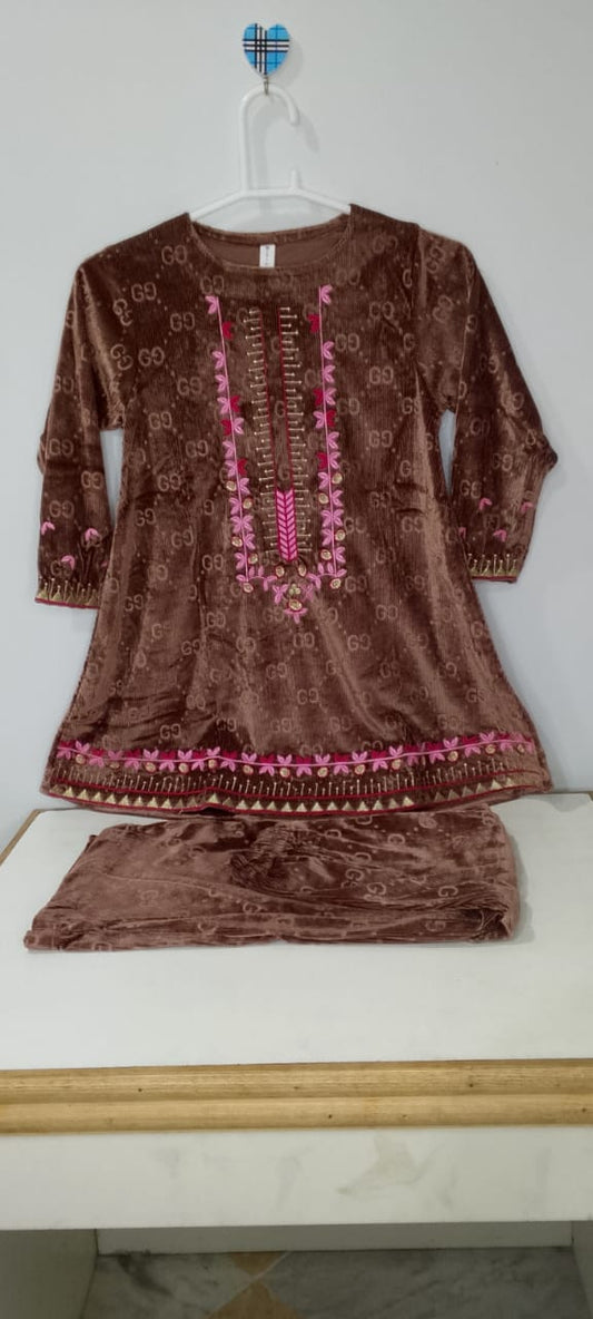 Velvet embroided 2Pac